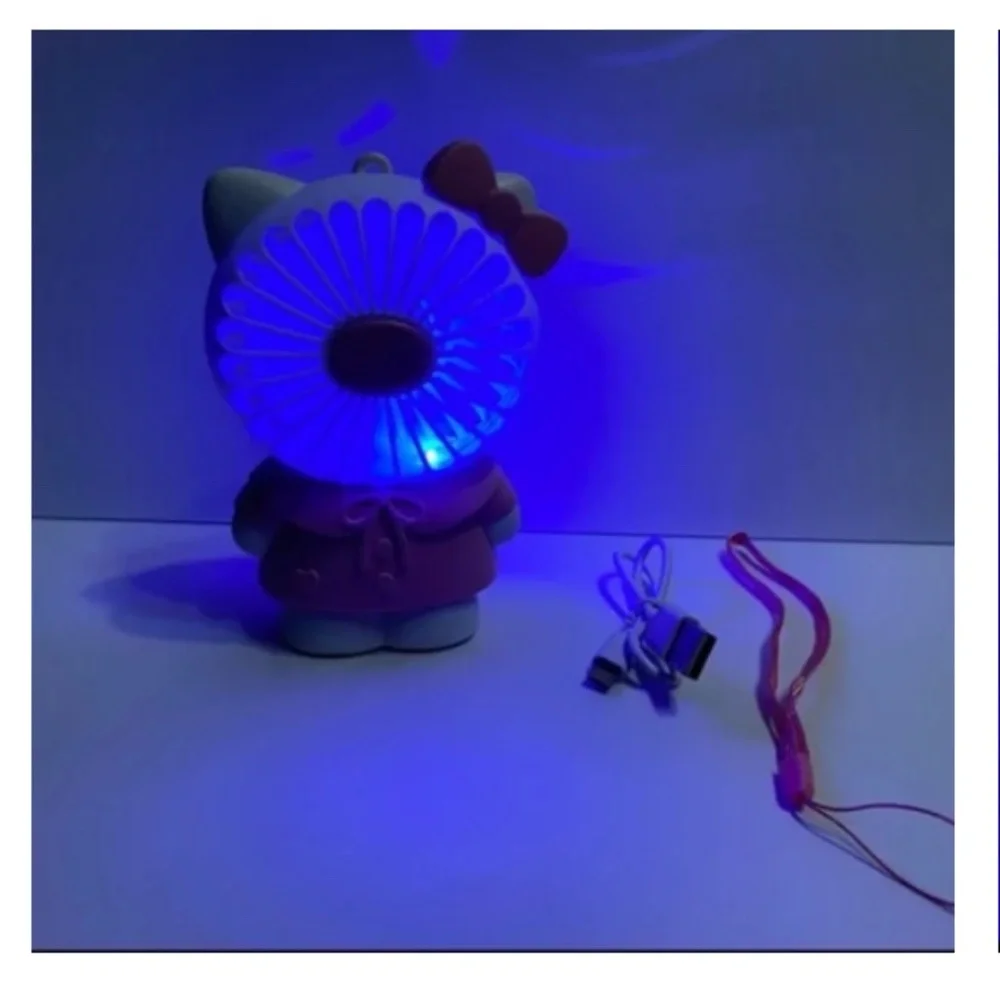 Lovely CuteMini Fan Handheld USB Charging Portable!